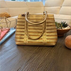 Elegant Gold Handbag